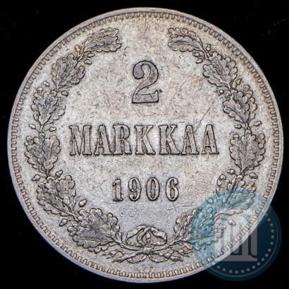 Picture 2 markkaa 1906 year L 