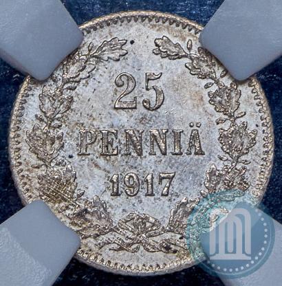 Picture 25 pennia 1917 year S 