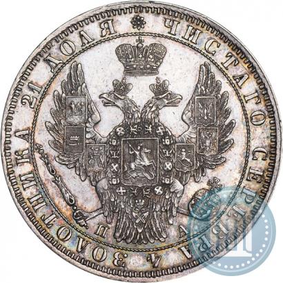 Picture 1 rouble 1849 year СПБ-ПА 
