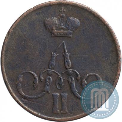 Picture 1 kopeck 1858 year ЕМ 
