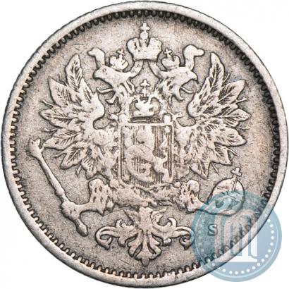 Фото 50 пенни 1872 года S 