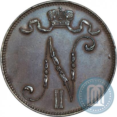 Picture 5 pennia 1906 year  