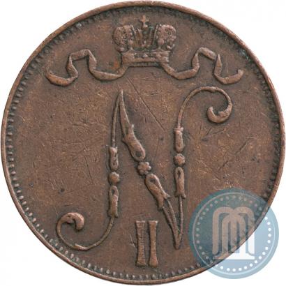 Фото 5 пенни 1911 года  
