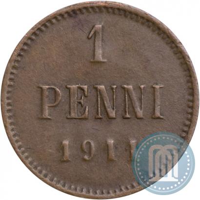 Picture 1 penni 1911 year  