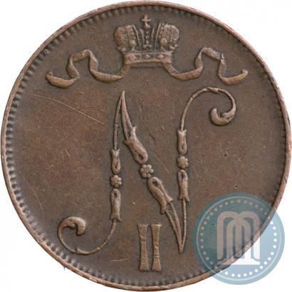 Picture 5 pennia 1912 year  