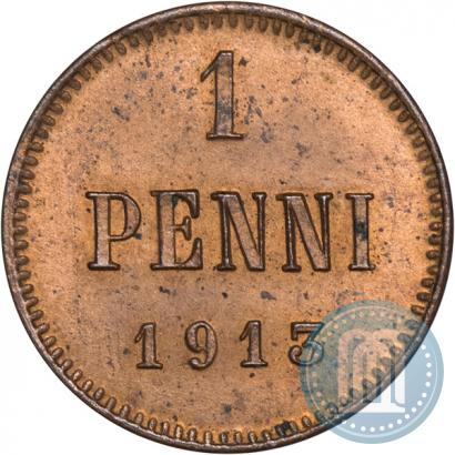 Picture 1 penni 1913 year  