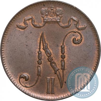 Picture 5 pennia 1916 year  