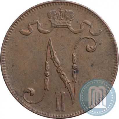 Picture 5 pennia 1916 year  