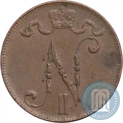 Picture 5 pennia 1916 year  