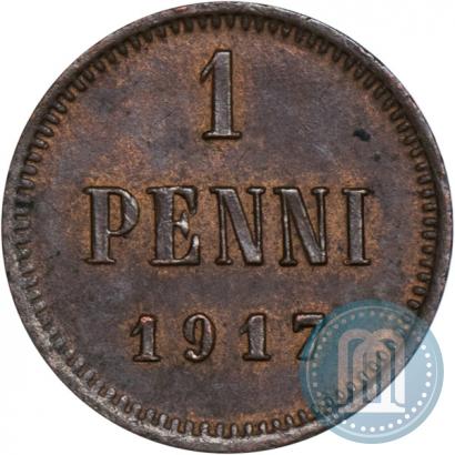 Фото 1 пенни 1917 года  