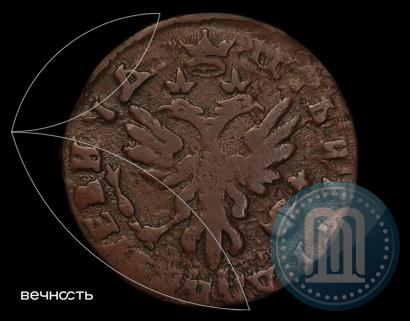 Фото Денга 1717 года  