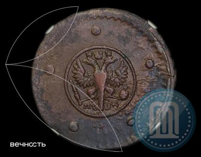 Фото 5 копеек 1730 года МД 