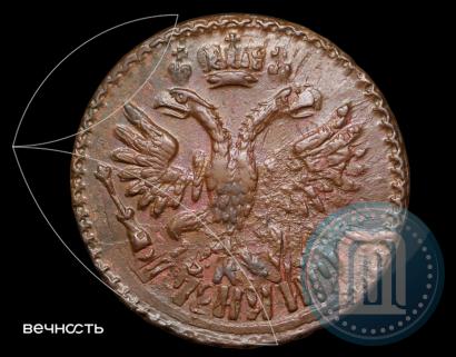 Фото Денга 1731 года  