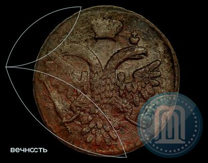 Фото Денга 1736 года  