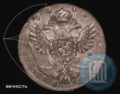 Фото Денга 1740 года  
