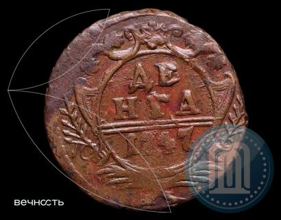 Фото Денга 1747 года  