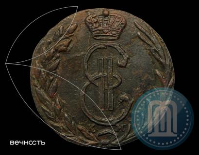 Фото Денга 1770 года КМ 