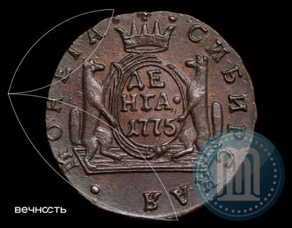 Фото Денга 1775 года КМ 
