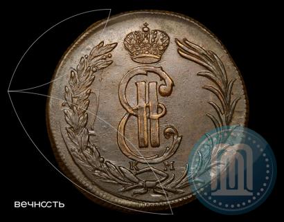 Фото 2 копейки 1776 года КМ 