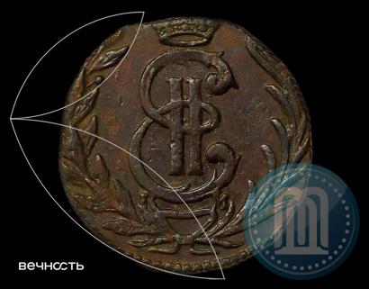 Фото Полушка 1776 года КМ 