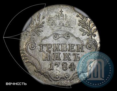 Фото Гривенник 1784 года СПБ 