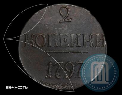 Фото 2 копейки 1797 года  