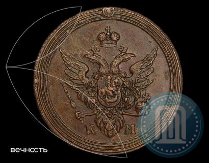 Фото 1 копейка 1807 года КМ 
