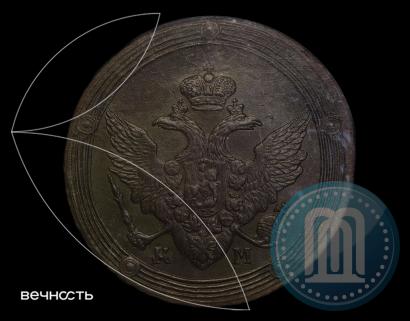 Фото 5 копеек 1809 года КМ 