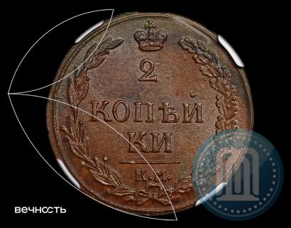 Фото 2 копейки 1811 года КМ-ПБ 