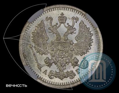 Фото 10 копеек 1896 года СПБ-АГ 