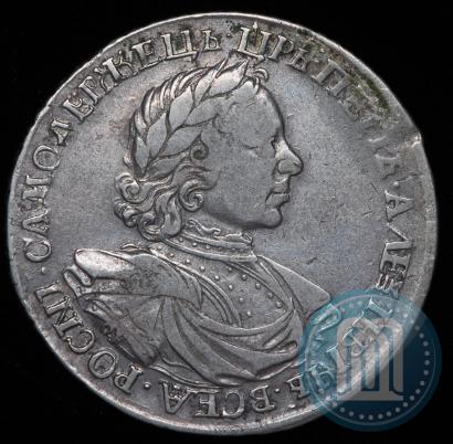 Picture 1 rouble 1718 year OK-L 