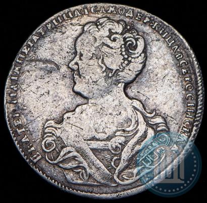 Picture Poltina 1726 year СПБ "Petersburg type, portrait turned to the left"