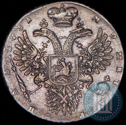 Picture 1 rouble 1731 year  