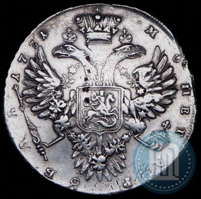 Picture 1 rouble 1731 year  