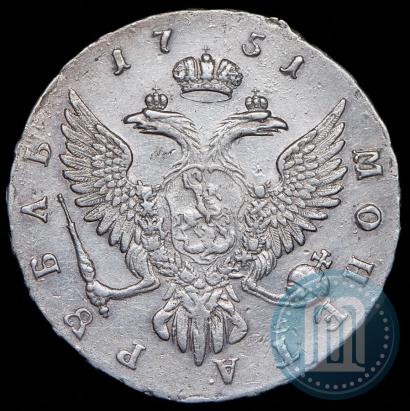 Picture 1 rouble 1751 year ММД 