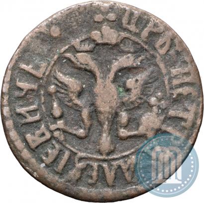 Фото Полушка 1707 года  
