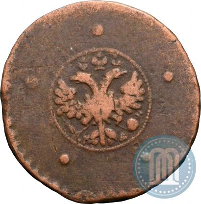 Фото 5 копеек 1727 года КД 