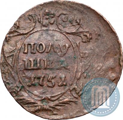 Фото Полушка 1751 года  