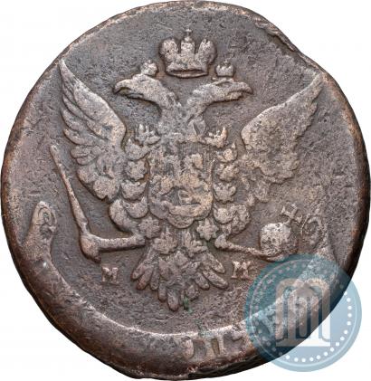 Фото 5 копеек 1759 года ММ 