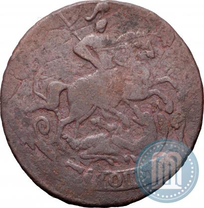 Фото 2 копейки 1763 года ММ 