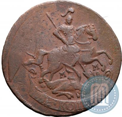 Фото 2 копейки 1763 года ММ 