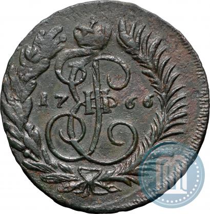 Фото 2 копейки 1766 года  