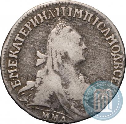 Фото 15 копеек 1769 года ММД 