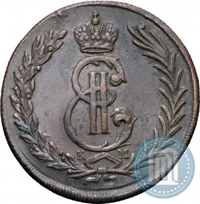 Фото 5 копеек 1774 года КМ 