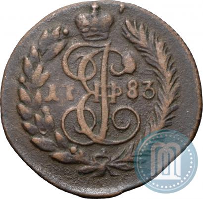 Фото Полушка 1783 года КМ 