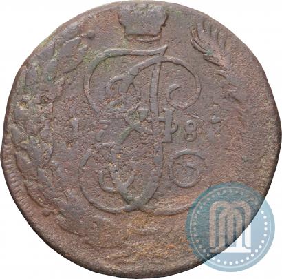 Фото 5 копеек 1787 года ТМ 