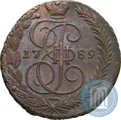 Фото 5 копеек 1789 года ЕМ 