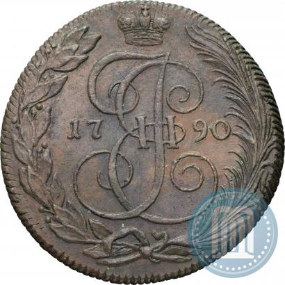 Фото 5 копеек 1790 года КМ 