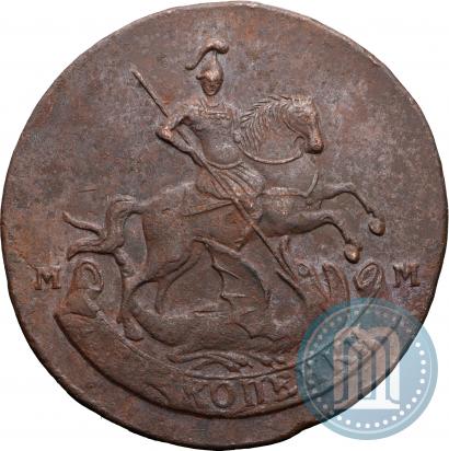 Фото 2 копейки 1795 года ММ 