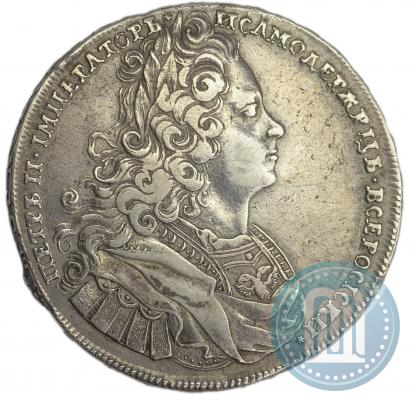 Picture 1 rouble 1727 year  "Moscow type"